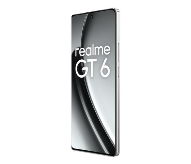 realme GT6 12/256GB LYT-808 Sensor OIS 120W Fluid Silver - 1258511 - zdjęcie 4
